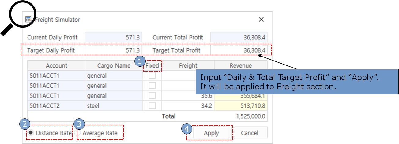 Netpas Estimator Quick Help Image