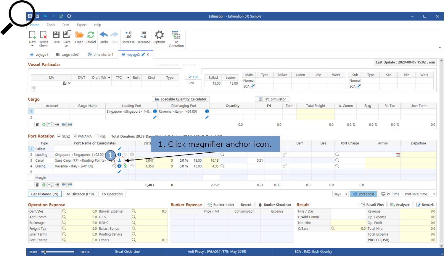 Netpas Estimator Quick Help Image