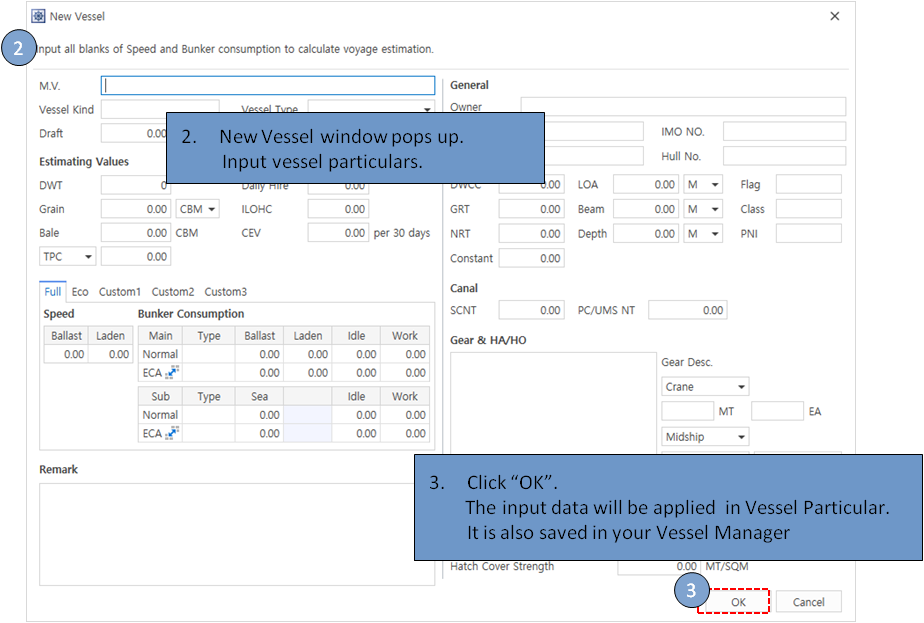 Netpas Estimator Quick Help Image
