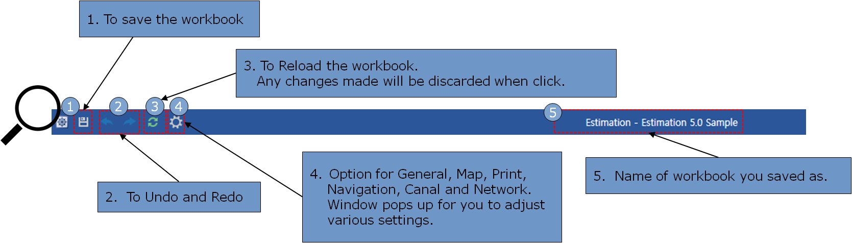 Netpas Estimator Quick Help Image