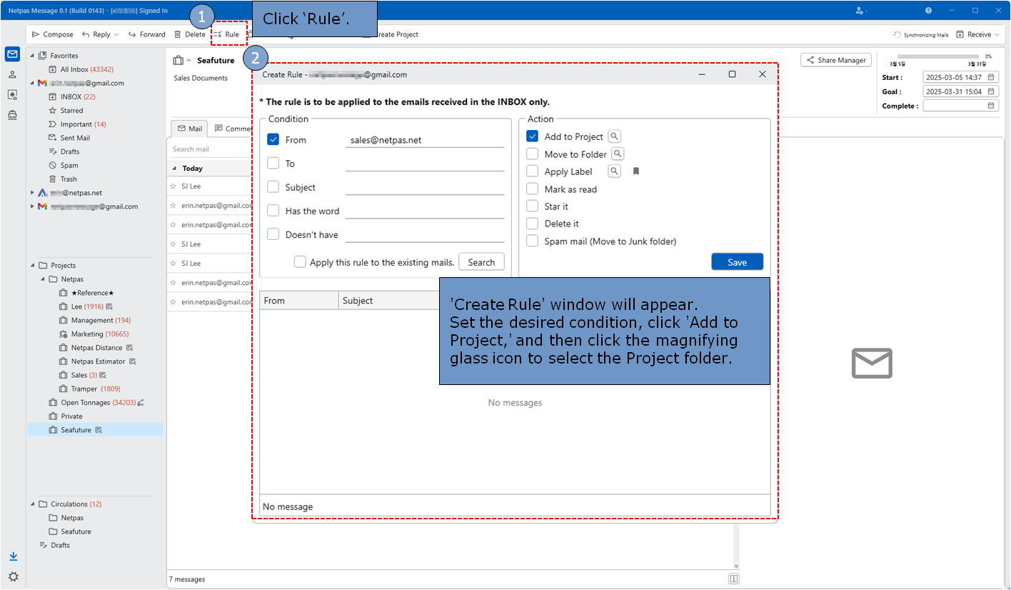 Netpas Message Quick Help Image