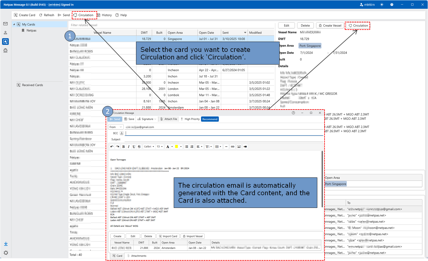 Netpas Message Quick Help Image