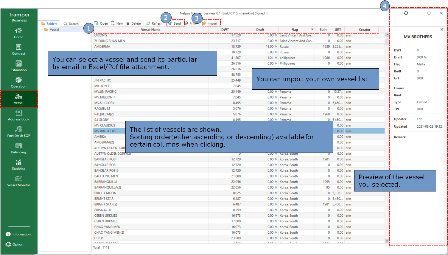 Netpas TB Quick Help Image