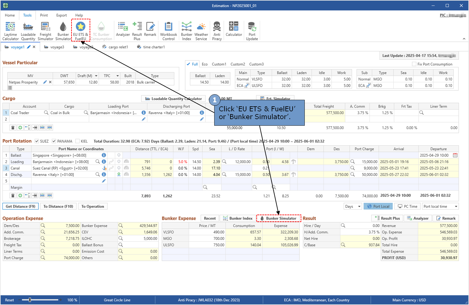 Netpas Tramper Quick Help Image
