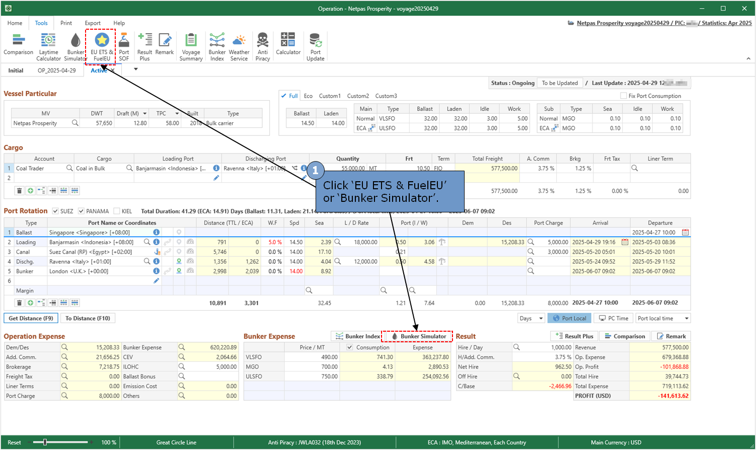 Netpas Tramper Quick Help Image